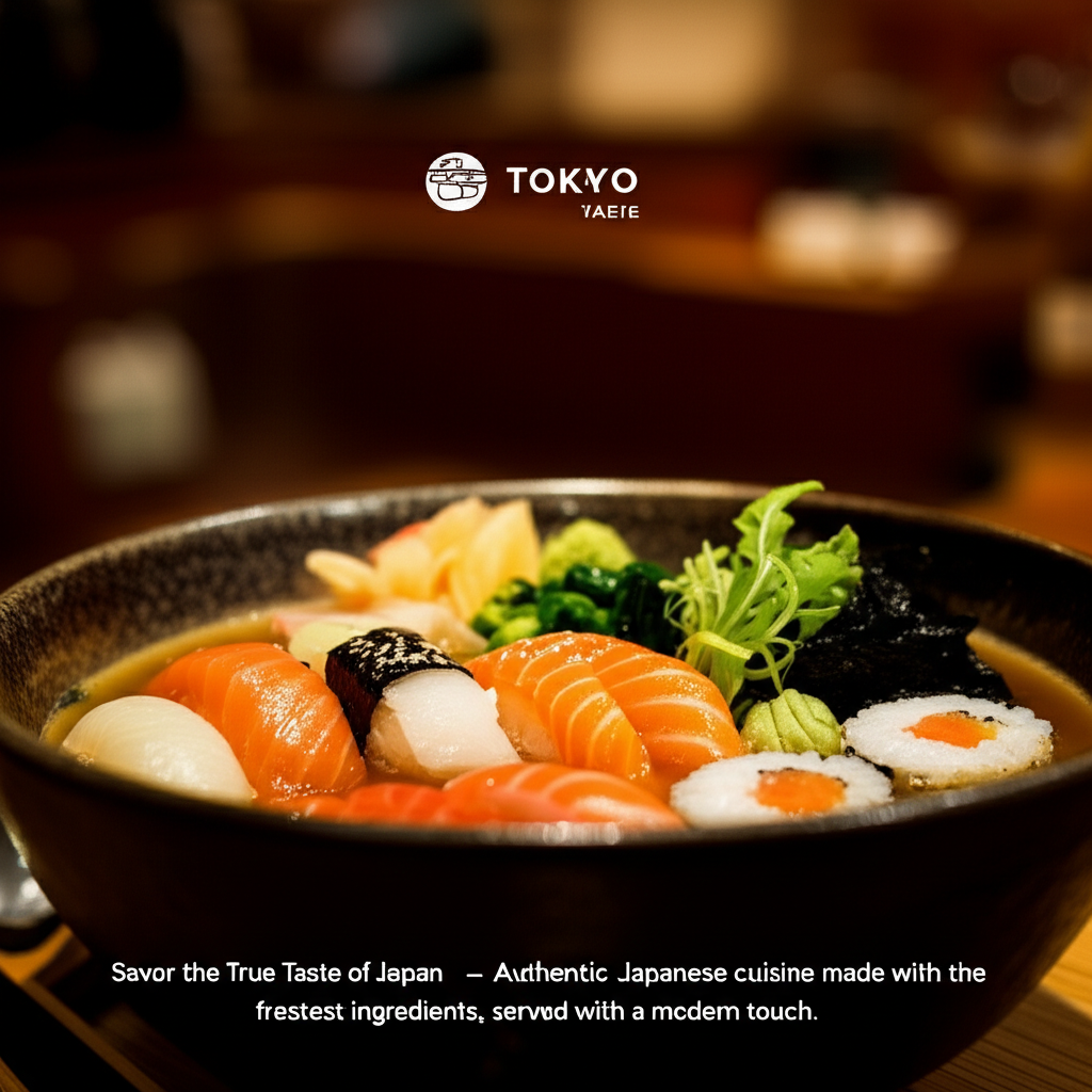 Delicious Japanese food