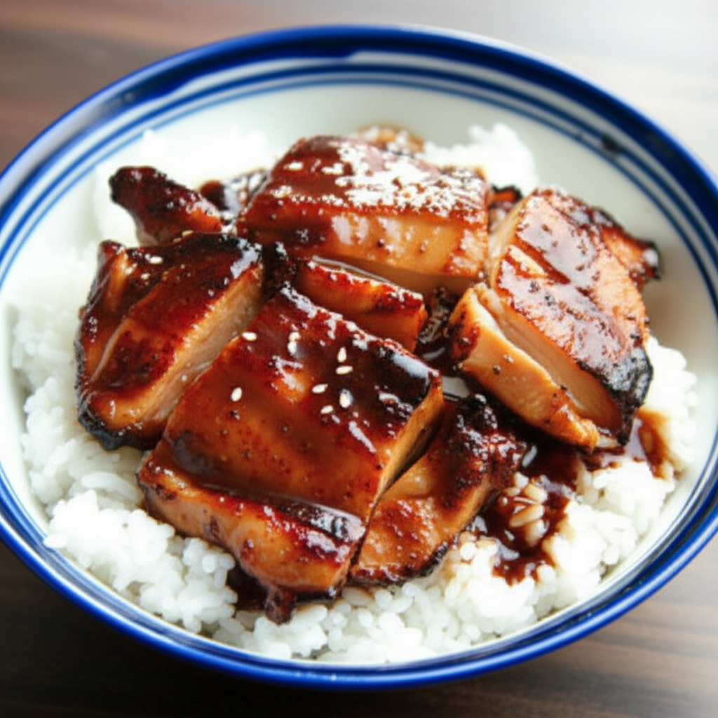 Chicken Teriyaki Don